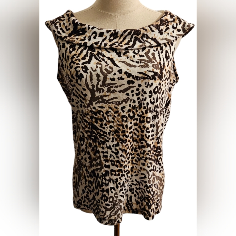 🌞Rafaella Animal Print Top